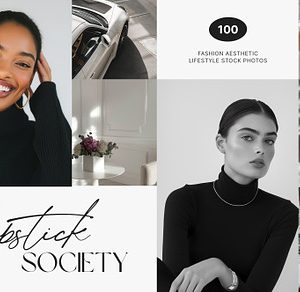 LIPSTICK SOCIETY 100 Fashion Photos
