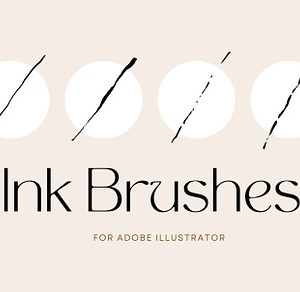 Ink Brushes for Adobe Illustrator