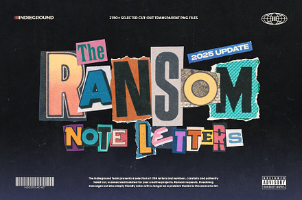 Ransom Note Letters 2025 UPDATE