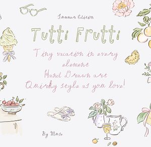 Tutti Frutti Quirky Summer Clipart