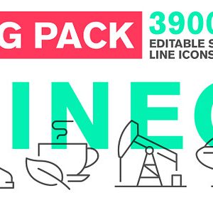 LINEO Big Pack - 3900+ icons