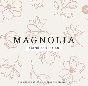 Magnolia - Patterns & Flowers