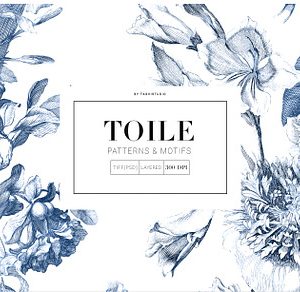 Toile Fleurie, Pattern & Motifs!