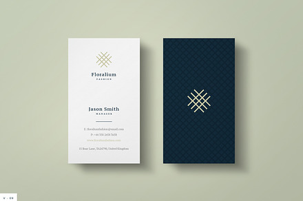 Textured Business Card