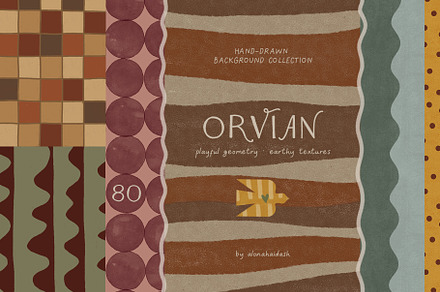 Orvian · Playful Textured Papers