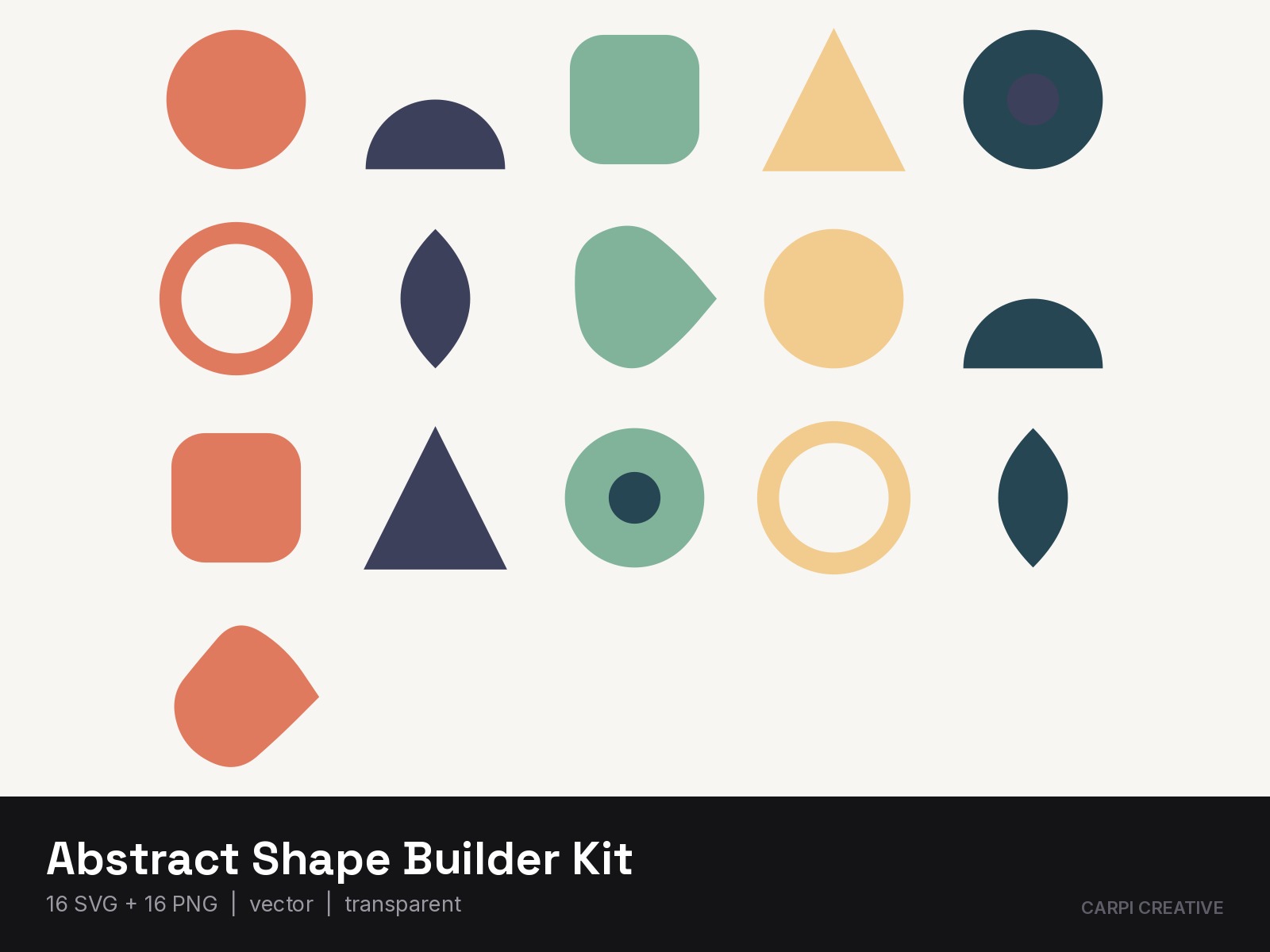 Abstract Shape Builder Kit